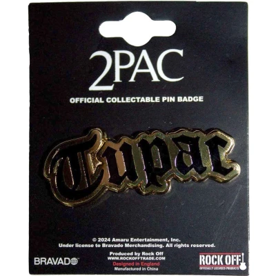 Afbeelding van Tupac Logo Gold Pin