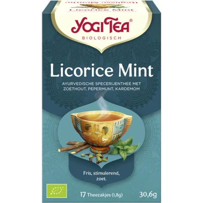 Afbeelding van Yogi Tea Licorice Mint 6x17ST