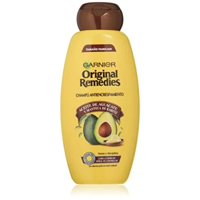 Afbeelding van Anti Frizz Shampoo Garnier Original Remedies Karité Avocado (600 ml)