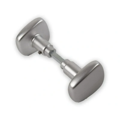 Afbeelding van AMI knopkruk rond (draaibaar) 165/75 deurdikte 37 t/m 41 mm