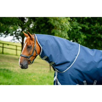 Afbeelding van Amigo Halsstuk Bravo 1200D 150g Navy/Titanium Grey L Agradi.be