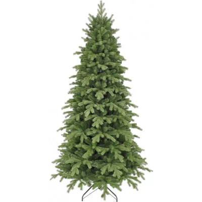 Afbeelding van Triumph Tree Kunstkerstboom Sherwood 117x117x215 cm Pvc Groen