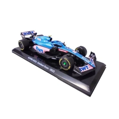 Afbeelding van Formule 1 compatibel met Alpine A522 Esteban Ocon 2022 1/24 automodel OR064