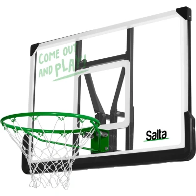 Afbeelding van Salta Center Basketbalbord met dunkring Voor wandmontage kinderen en volwassenen Zwart