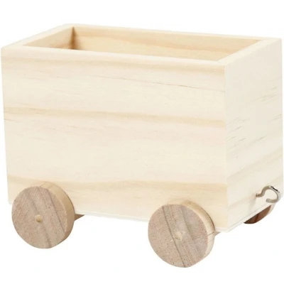 Afbeelding van Creativ Company Houten Treinwagon