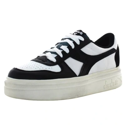 Afbeelding van Diadora Magic BOLD Dunes Sneakers laag, Dames, Maat: 39, White/bone white Imitatieleer/ textiel