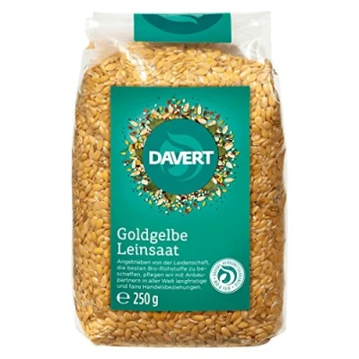 Afbeelding van Davert Geelgoud lijnzaad 500g