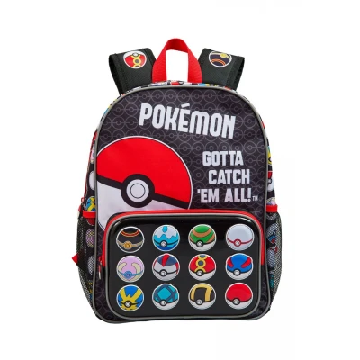 Afbeelding van Pokémon schooltas kleuter rugzak zwart &#039;40cm