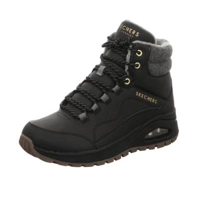 Afbeelding van Skechers Bottines Uno Rugged pour femme, Noir, 39.5 EU