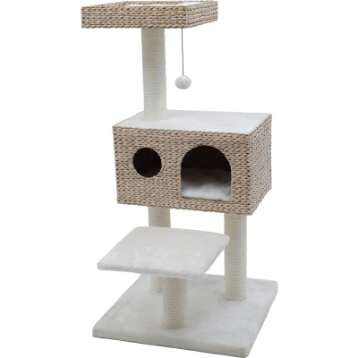 Afbeelding van Adori Krabpaal Morera Krabpalen 55x55x112.5 cm Wit