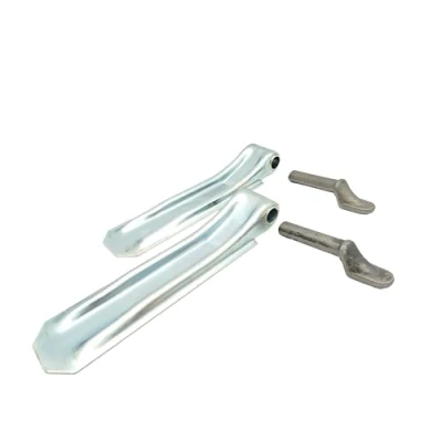Afbeelding van HGW 2 x aanhangerscharnieren met lasbouten/scharnieren Ø 15 mm voor autoaanhanger (290 mm)