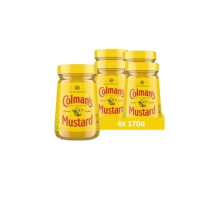 Afbeelding van Colman&#039;s Originele Engelse mosterd, fijngemalen mosterd (4 stuks x 170 g))