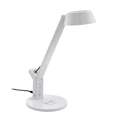 Afbeelding van EGLO Banderalo Tafellamp LED Qi lader 40,5 cm Wit Dimbaar