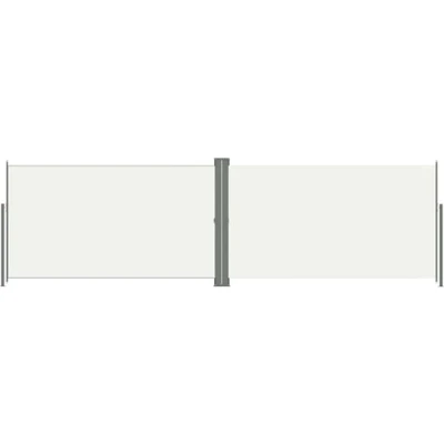 Afbeelding van Windscherm uittrekbaar 160x600 cm crmekleurig