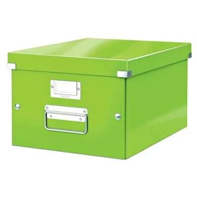 Afbeelding van Opbergbox Leitz WOW Click &amp; Store 281x200x370mm groen