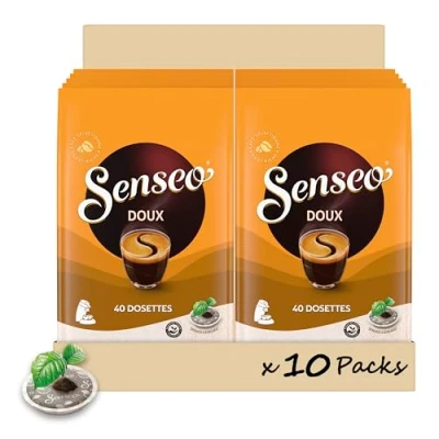 Afbeelding van Senseo Café 400 zachte pads, 10 x 40 stuks