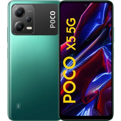 Afbeelding van Poco X5 128GB Groen met Youfone abonnement onbeperkt bellen + 30000 MB 4G+