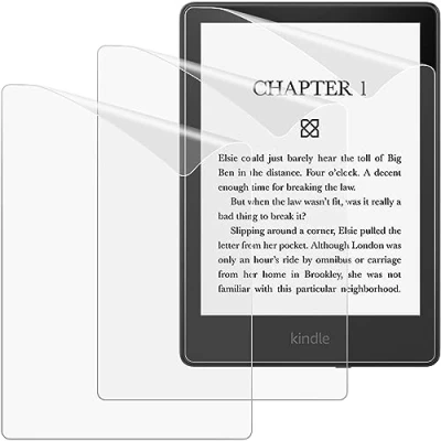 Afbeelding van MoKo Blendfree folie voor Kindle Paperwhite 2021, 3 stuks PET displaybeschermfolie, krasbestendig, premium schermbeschermer, bereik