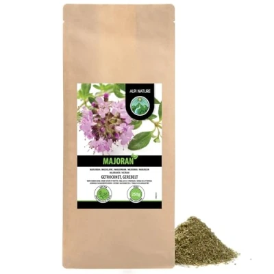 Image de Alpi Nature Marjolaine Séchée 250g, Tisane Frottée pour la Cuisine et le Thé