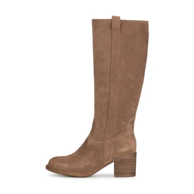 Afbeelding van PS Poelman SAS Laarzen, Dames, Maat: 41, Taupe Schoenen