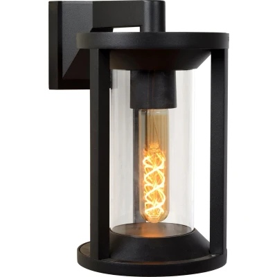 Afbeelding van Lucide CADIX Wandlamp 1xE27 Zwart