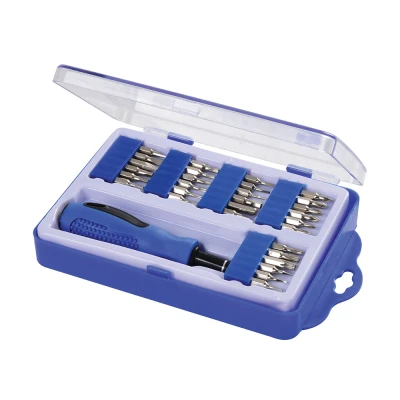 Afbeelding van Silverline 31 delig schroevendraaier en bit assortiment
