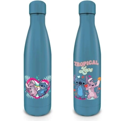 Afbeelding van Disney Lilo &amp; Stitch Tropical Love Metal Bottle 540ml