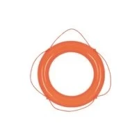 Afbeelding van Reddingsboei pvc oranje 60cm met lijn