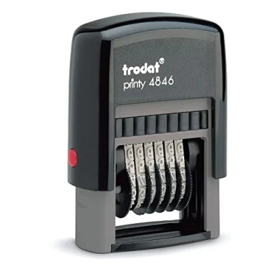 Afbeelding van Trodat Nummerstempel Printy 4846