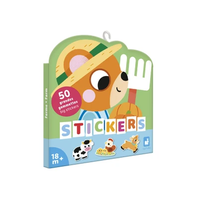 Afbeelding van Janod Grote Stickers Boerderijdieren x50