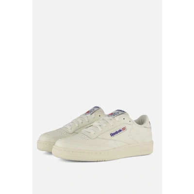 Afbeelding van Reebok Classic CLUB C 85 Unisex Sneakers laag, Maat: 41, Chalk/classic cobalt Leer en textiel