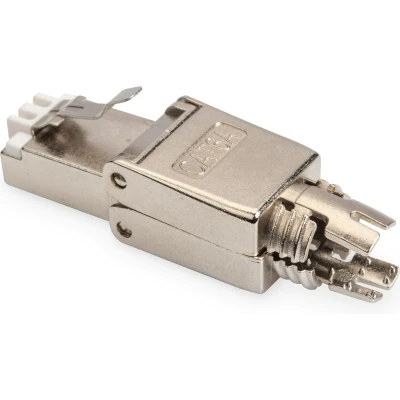 Afbeelding van Digitus DN 93634 CAT 6A veldstekker, RJ45, afgeschermd, AWG 22 27, montageaansluiting zonder gereedschap Stekk