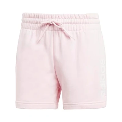 Afbeelding van adidas Sportswear Essentials Linear French Shorts, Dames, Maat: XL, Clear pink/white