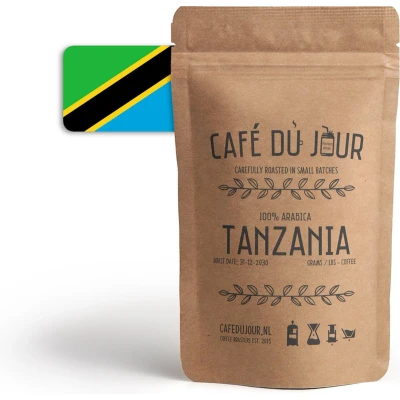 Afbeelding van Café du Jour 100% arabica Tanzania 500 gram vers gebrande koffiebonen