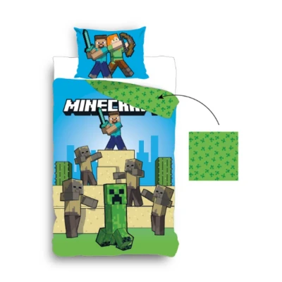 Afbeelding van Minecraft Dekbedovertrek Creeper 8721122782231