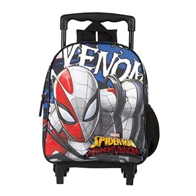 Afbeelding van Spiderman trolley 28cm Rugzak Goede kwaliteit!