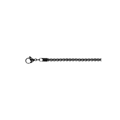 Afbeelding van iXXXi Men Halsketting 60cm Zwart Mat Heren Collier