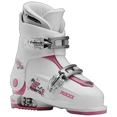 Afbeelding van Roces Idea Up Skischoenen Kinderen 19.0 22.0 (30 35) Wit Roze