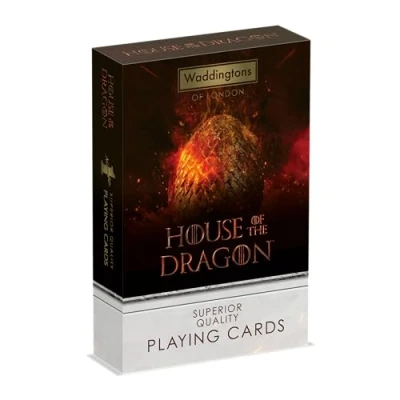 Afbeelding van Winning Moves House of the Dragon Speelkaarten Waddingtons No.1 (Engels)