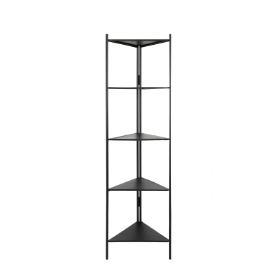 Afbeelding van Light &amp; Living Kast DISPLAY 58.5x41x200cm Zwart
