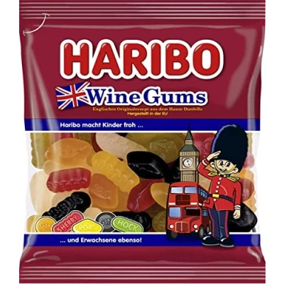 Afbeelding van Haribo Wijngom, 175 g