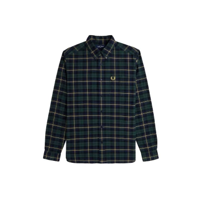 Afbeelding van Fred Perry Overhemd, Heren, Maat: Medium, Navy
