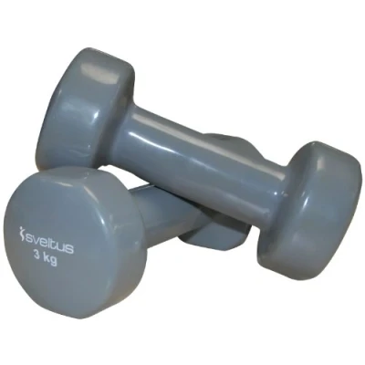 Afbeelding van Sveltus Dumbbell Epoxy 2 X 3 Kg Grijs