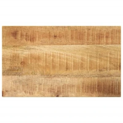 Afbeelding van Tafelblad rechthoekig 40x30x2,5 cm massief ruw mangohout
