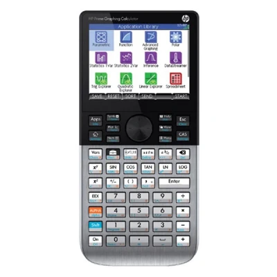 Image de HP Prime, Bureau, Calculatrice graphique, 33 chiffres, Flash, Batterie Pile, Noir, Argent