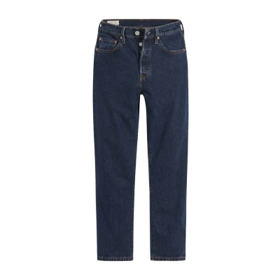 Afbeelding van Levi&#039;s 501 CROP Straight leg jeans, Dames, Maat: 24x26, Salsa stonewash