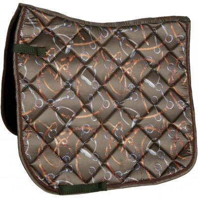 Image de HKM Tapis de Selle Allure Dressage Olive Pony