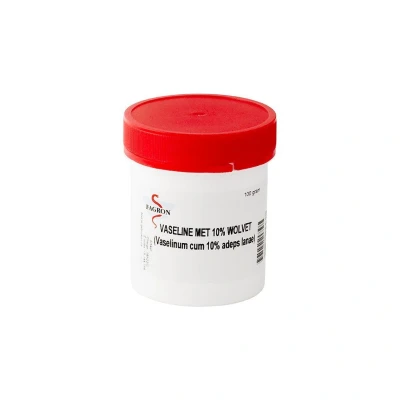 Afbeelding van Vaselinezalf 10% Wolvet Fagron