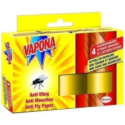 Afbeelding van Vapona Vliegenvangers 4 stuks