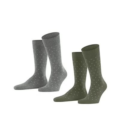 Afbeelding van Esprit Fine Dot Herensokken, biologisch katoen, meerkleurig, 2 paar, meerkleurig (assortiment 30)